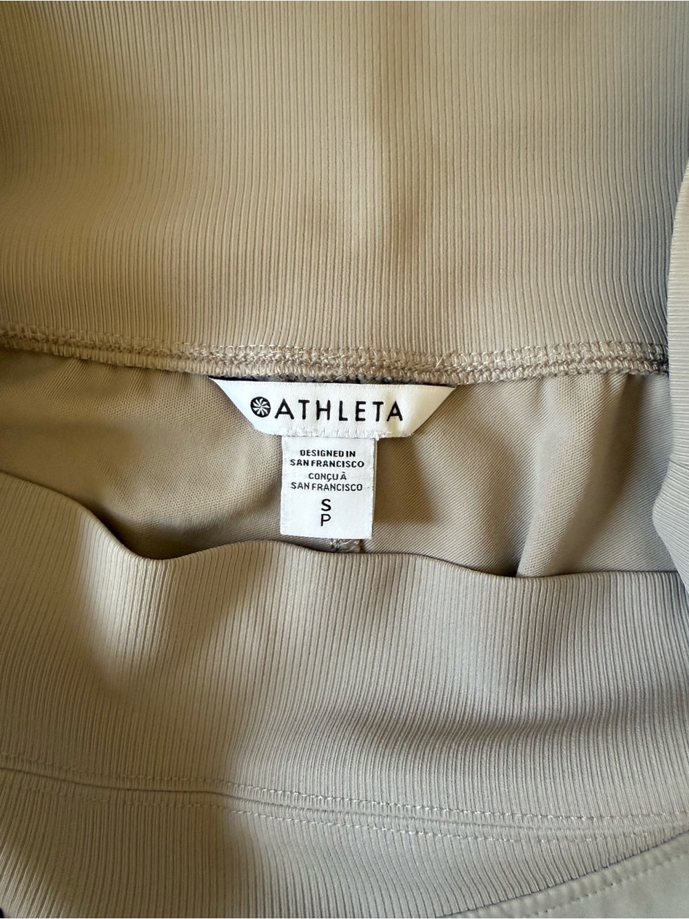 Athleta High-Waist Wide-Leg Ponte Pants - Beige - Picture 4 of 4